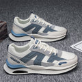 Mens Breathable Low Top Lace Up Round Toe Basketball Shoes
