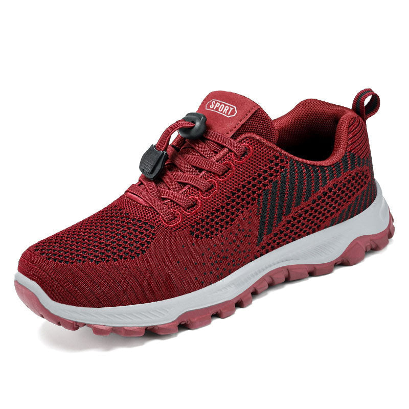 Unisex Breathable Mesh Round Toe Running Trainers
