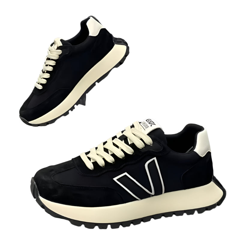 Mens Low Top Lace Up Trainers
