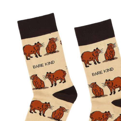 Bare Kind Save the Capybara Bamboo Socks