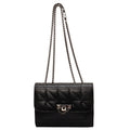Womens Chain Lock Shoulder Messenger Bag