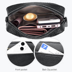 Womens Small Square Crossbody Bag With Wide Strap