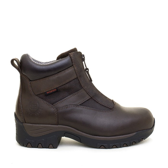 Bareback Footwear Chatsworth Storm Waterproof Jodhpur Boots Brown