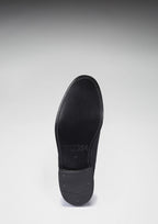 Hugs & Co Mens Black Suede Chelsea Boots Welted Leather Sole