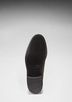 Hugs & Co Mens Brown Suede Chelsea Boots Welted Leather Sole