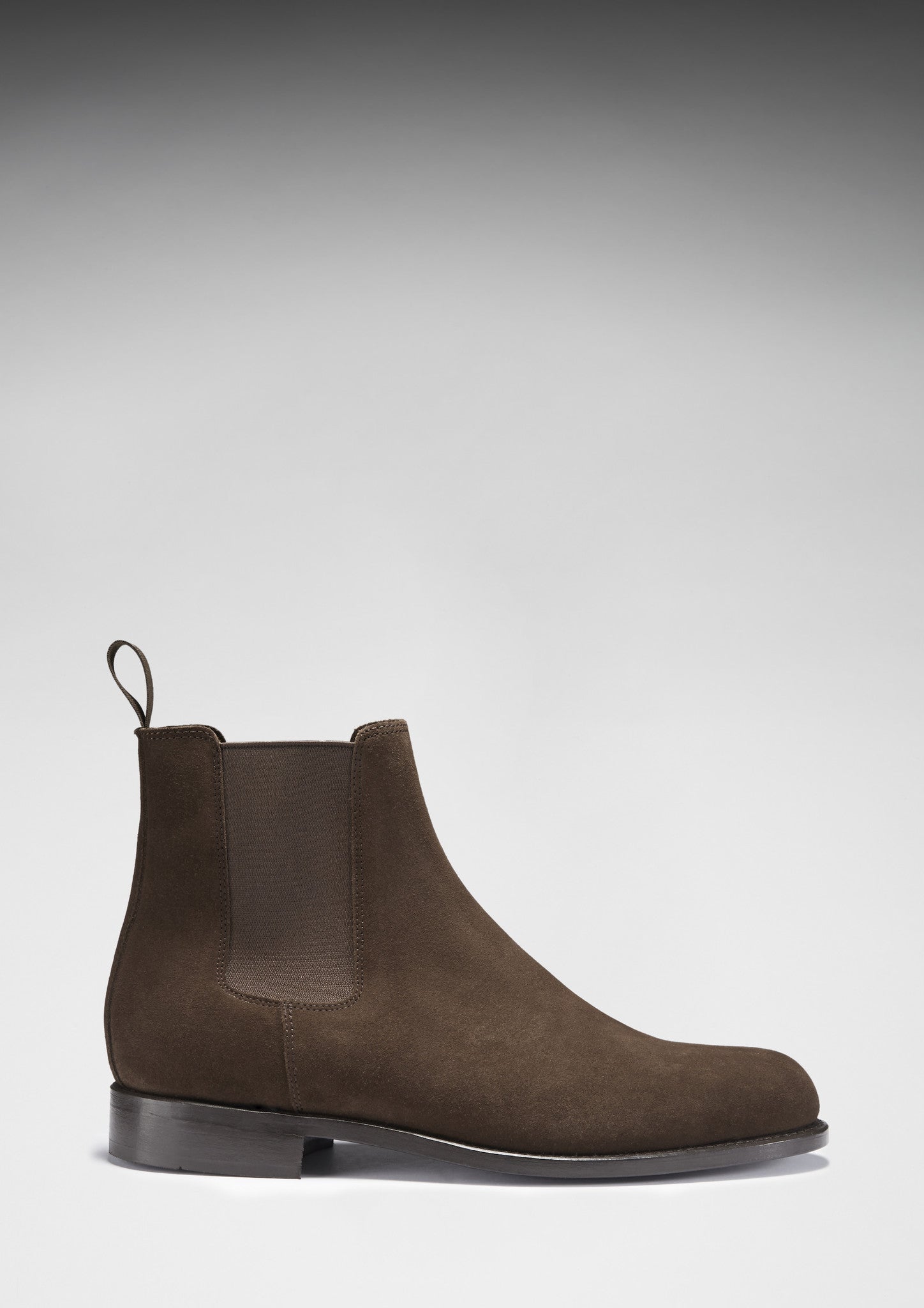 Hugs & Co Mens Brown Suede Chelsea Boots Welted Leather Sole