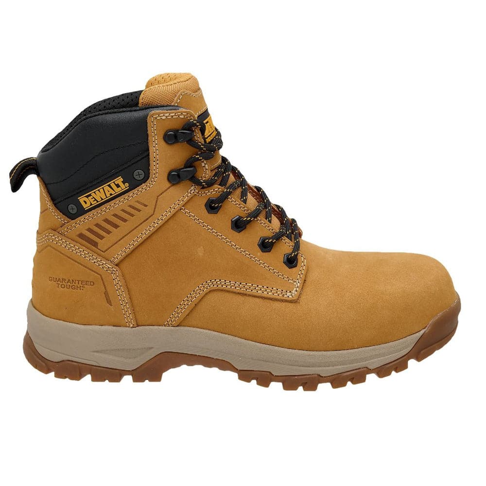 DeWalt Cranson 5" Nubuck Leather Safety Work Safety Boots Wheat