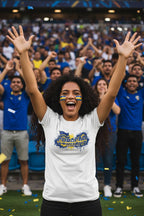 Curaçao World Cup 2026 T-Shirt - Bold Graffiti Flag Design by StayClothed.com