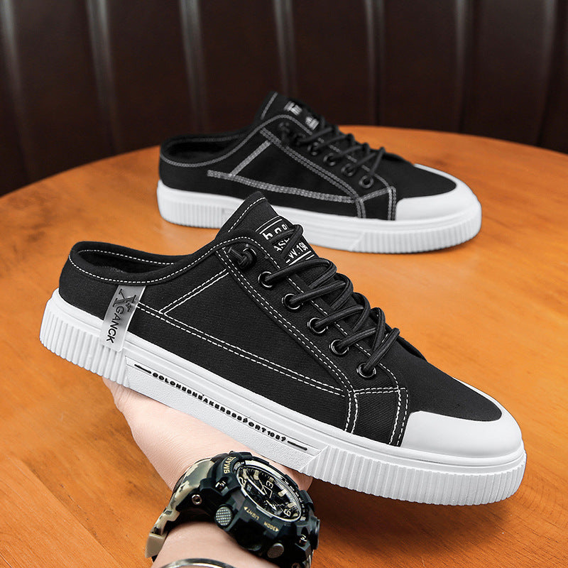 Mens Breathable Mesh Non Slip Low Top Round Toe Trainers