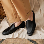 Leather Slip On Shoes