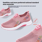 Womens Breathable Mesh Lightweight Round Toe Trainers