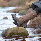 Bareback Footwear Dakota Waterproof Country Boots Brown Standard and Wide Calf
