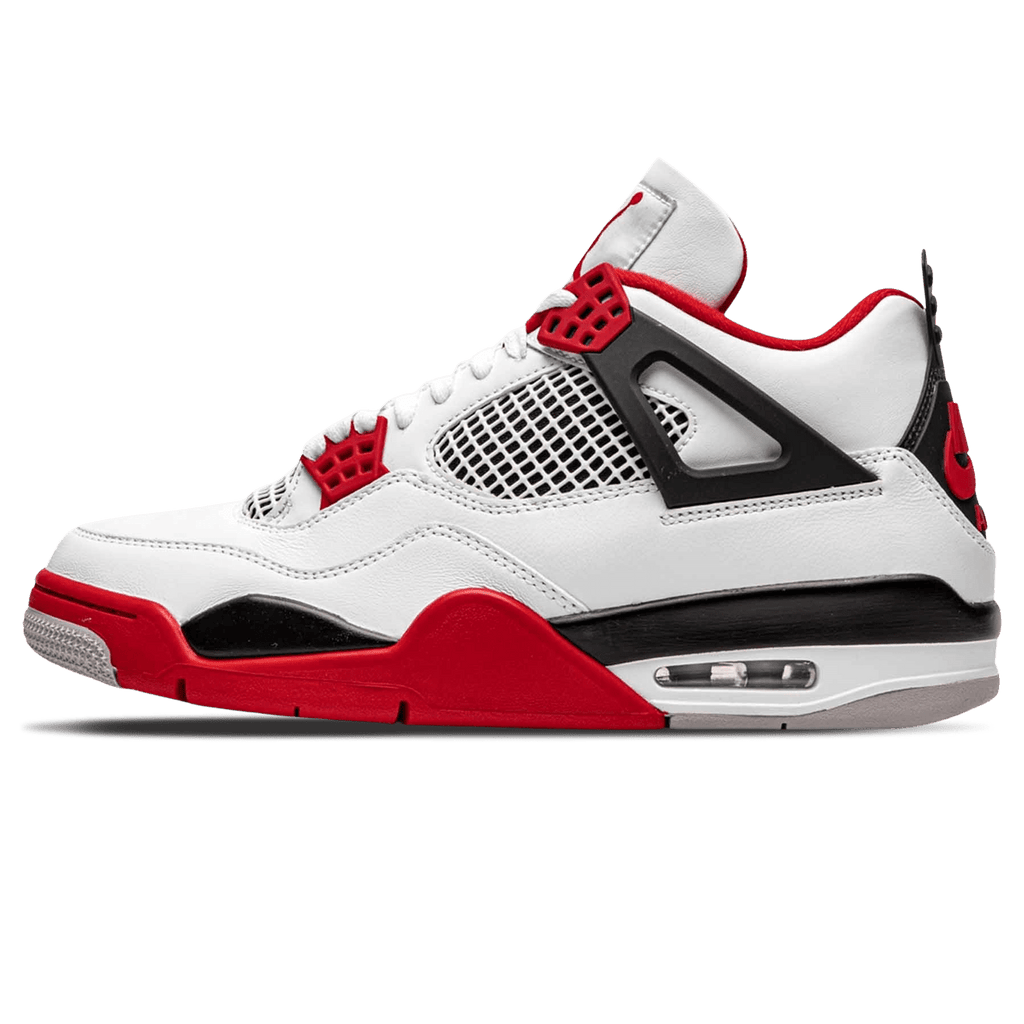 Air Jordan 4 Retro OG Fire Red 2020 trainers main side profile