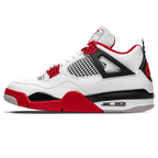 Air Jordan 4 Retro OG Fire Red 2020 trainers main side profile