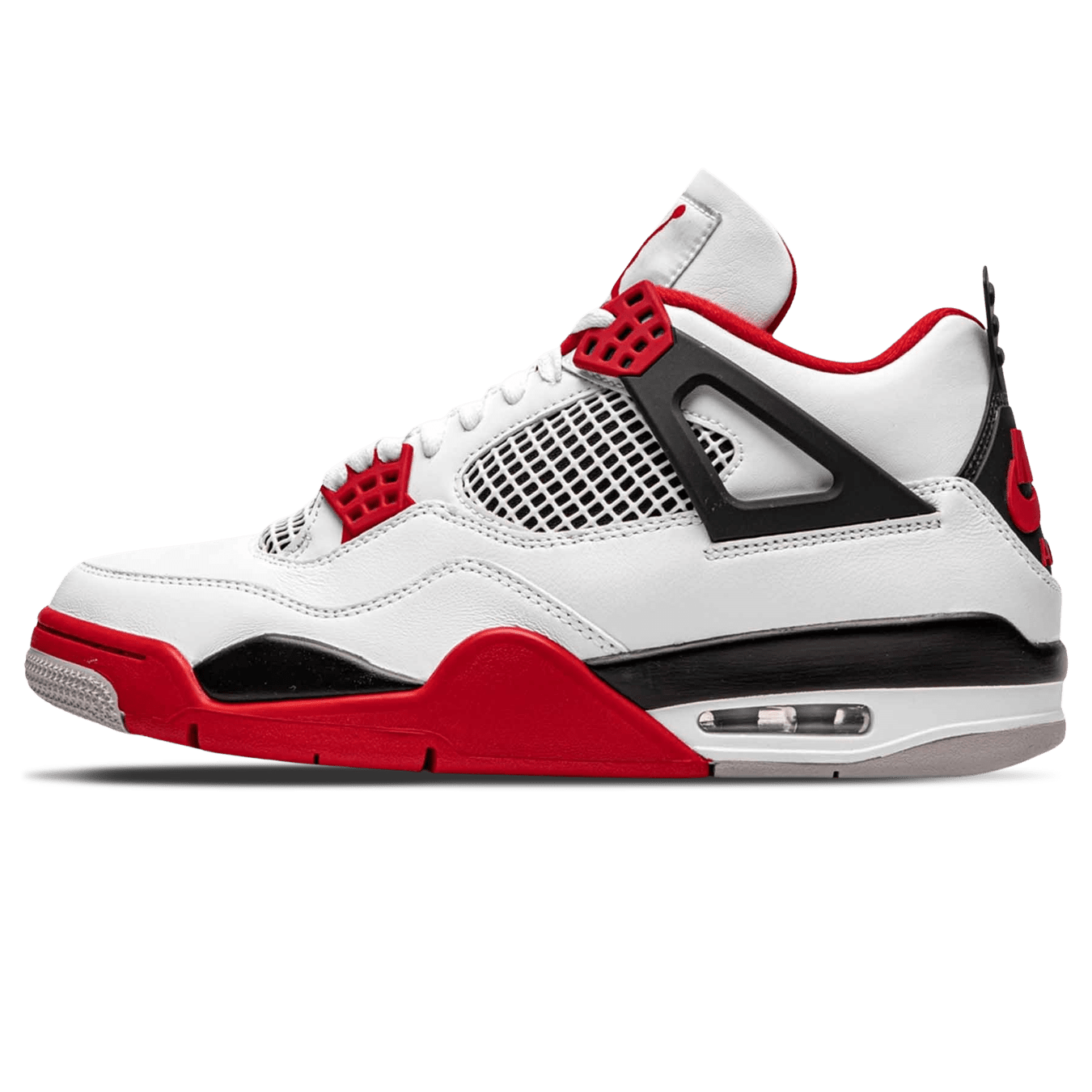 Air Jordan 4 Retro OG Fire Red 2020 trainers main side profile