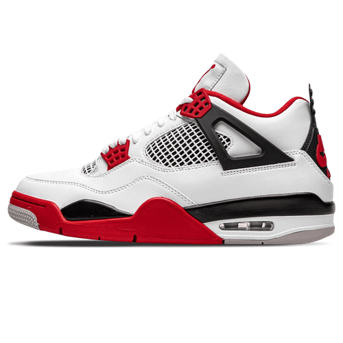 Air Jordan 4 Retro OG Fire Red 2020 trainers main side profile