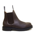 Bareback Footwear Detroit Steel Toe Cap Work Boots Brown