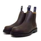 Bareback Footwear Detroit Steel Toe Cap Work Boots Brown