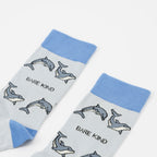 Bare Kind Save the Dolphin Bamboo Socks