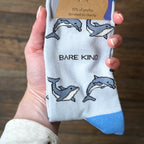 Bare Kind Save the Dolphin Bamboo Socks