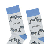 Bare Kind Save the Dolphin Bamboo Socks