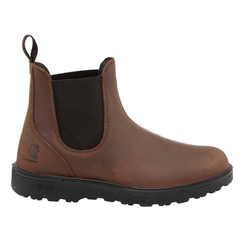 Carhartt 400022 Greenfields Rugged Flex 02 Occupational Chelsea Work Boot Black / Dark Brown