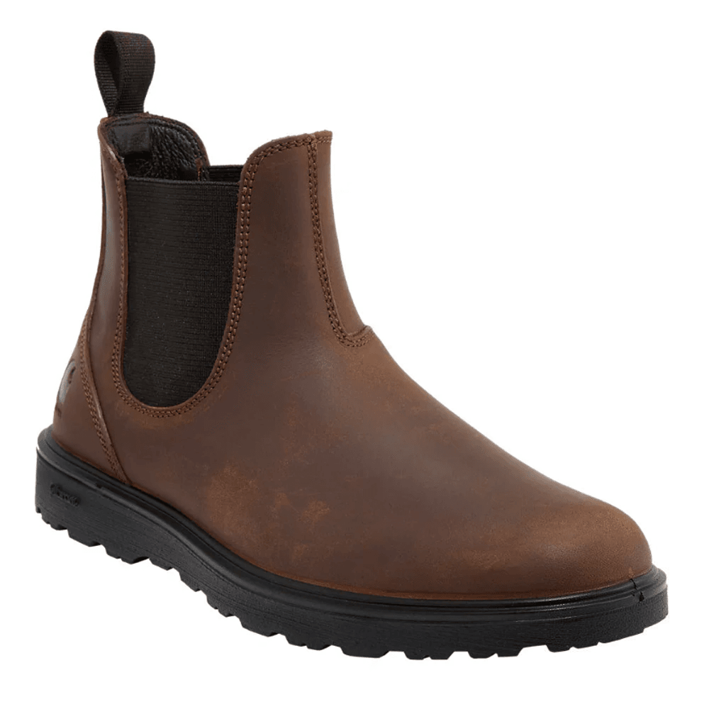 Carhartt 400022 Greenfields Rugged Flex 02 Occupational Chelsea Work Boot Black / Dark Brown
