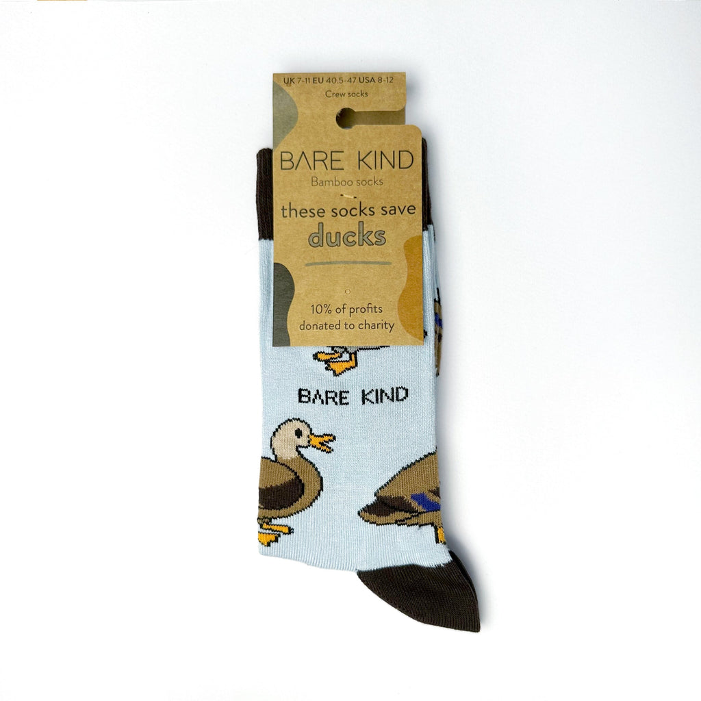 Bare Kind Save the Ducks Bamboo Socks