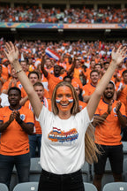 Netherlands World Cup 2026 T-Shirt - Bold Graffiti Flag Design by StayClothed.com