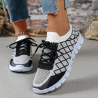 Womens EVA Breathable Lightweight Cushioned Running Trainers