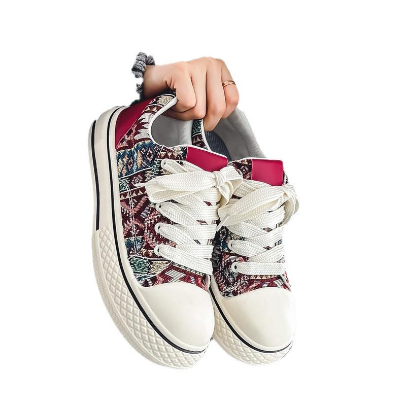 Unisex Canvas Round Toe Trainers
