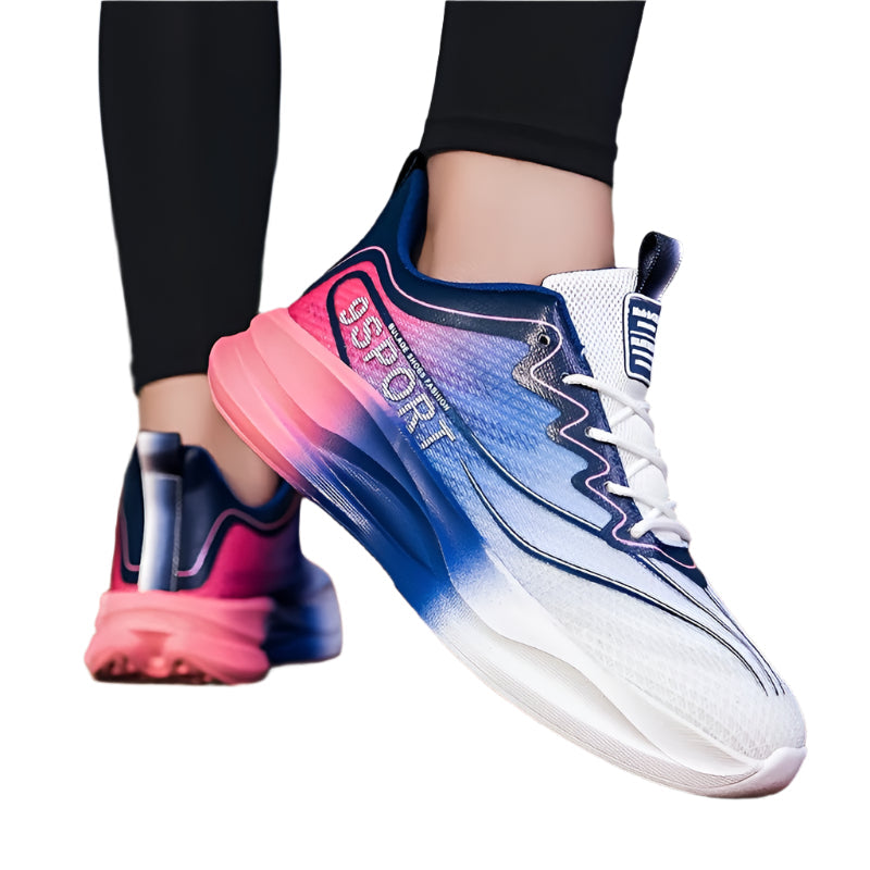 Mens Lightweight Low Top Round Toe Running Trainers