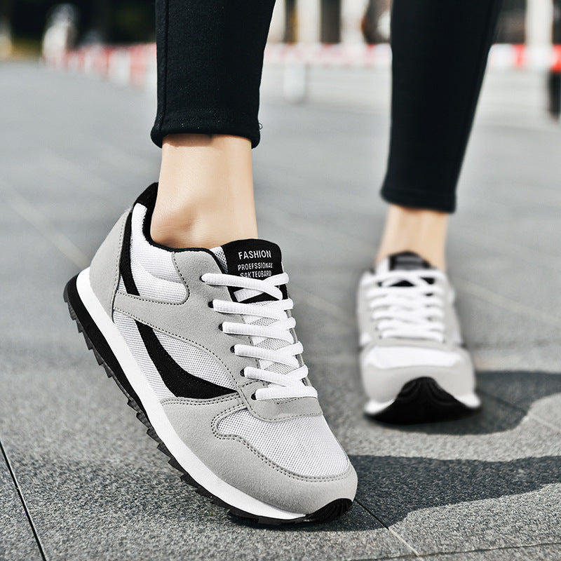 Breathable Lightweight Low Top Round Toe Running Trainers