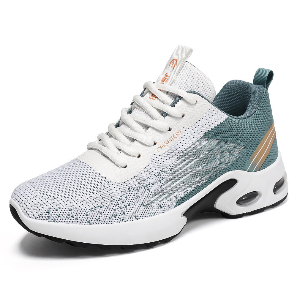 Breathable Lightweight Low Top Round Toe Trainers