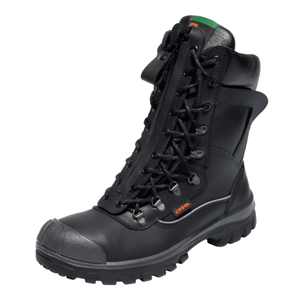 Emma 158848 Fornax Zip Up Safety Boots Black