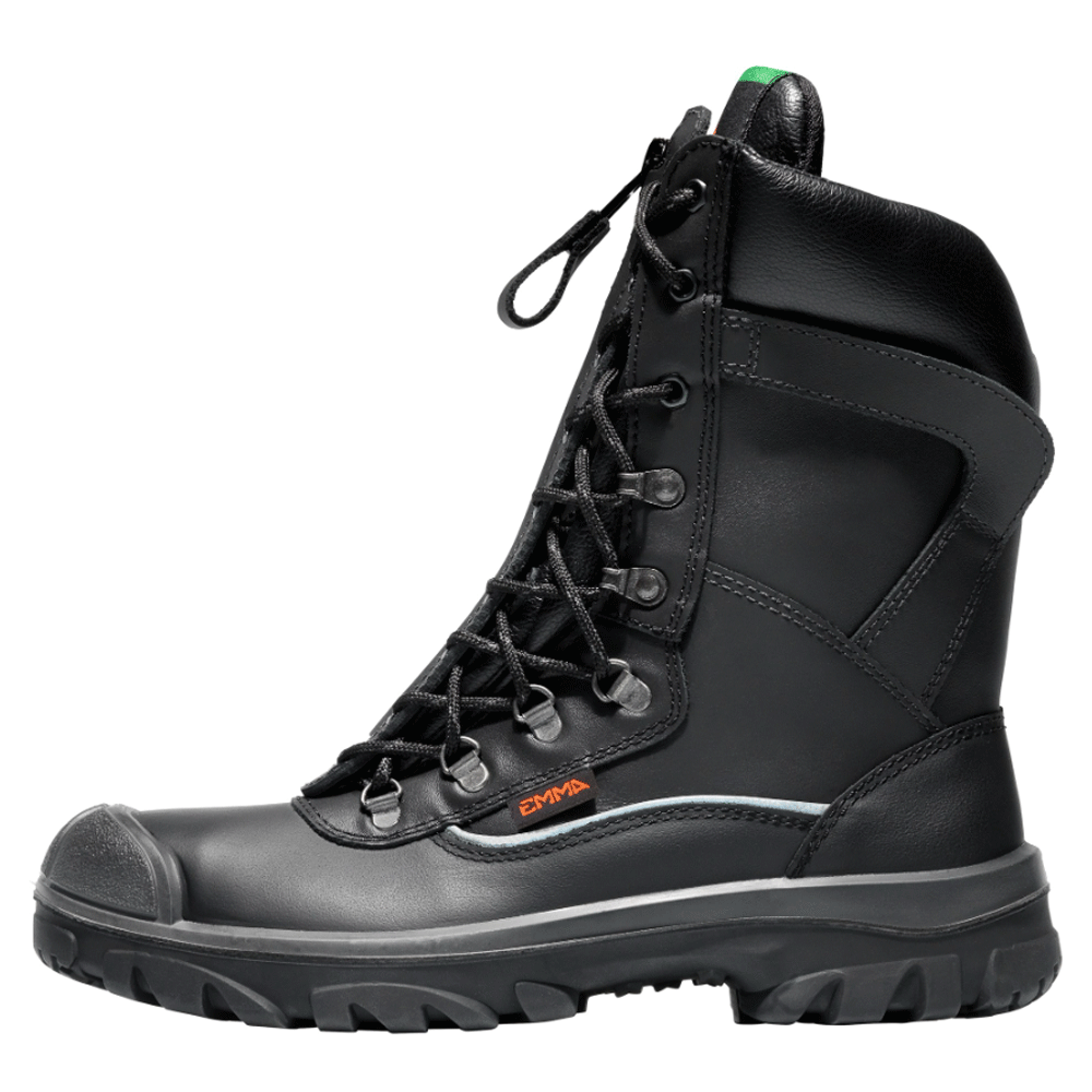 Emma 158848 Fornax Zip Up Safety Boots Black