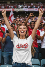 England World Cup 2026 T-Shirt - Bold Graffiti Design by StayClothed.com
