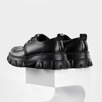 Mens EVA Height Increasing Platform Lace Up Lace Up Shoes