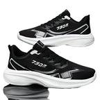Mens Breathable Low Top Lace Up Round Toe Trainers