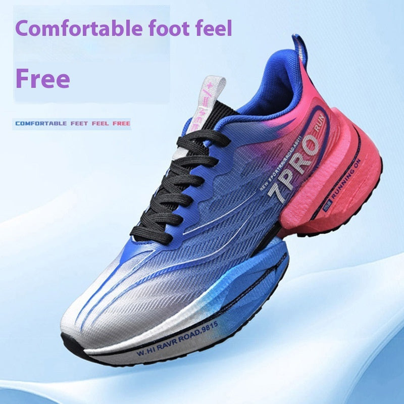 Unisex Breathable Mesh Low Top Lace Up Running Trainers