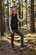 Pink Purple Camo Adventure Beanie - Double-Layered Outdoor Streetwear by StayClothed.com