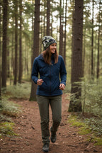 Urban Black Camo Adventure Beanie - Double-Layered Outdoor Streetwear by StayClothed.com