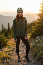 Digital Green Camo Adventure Beanie - Double-Layered Outdoor Streetwear by StayClothed.com