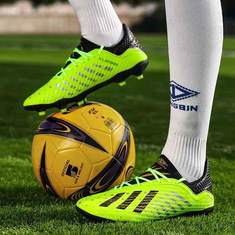 Mens Football Shoes with Cushioned Insoles