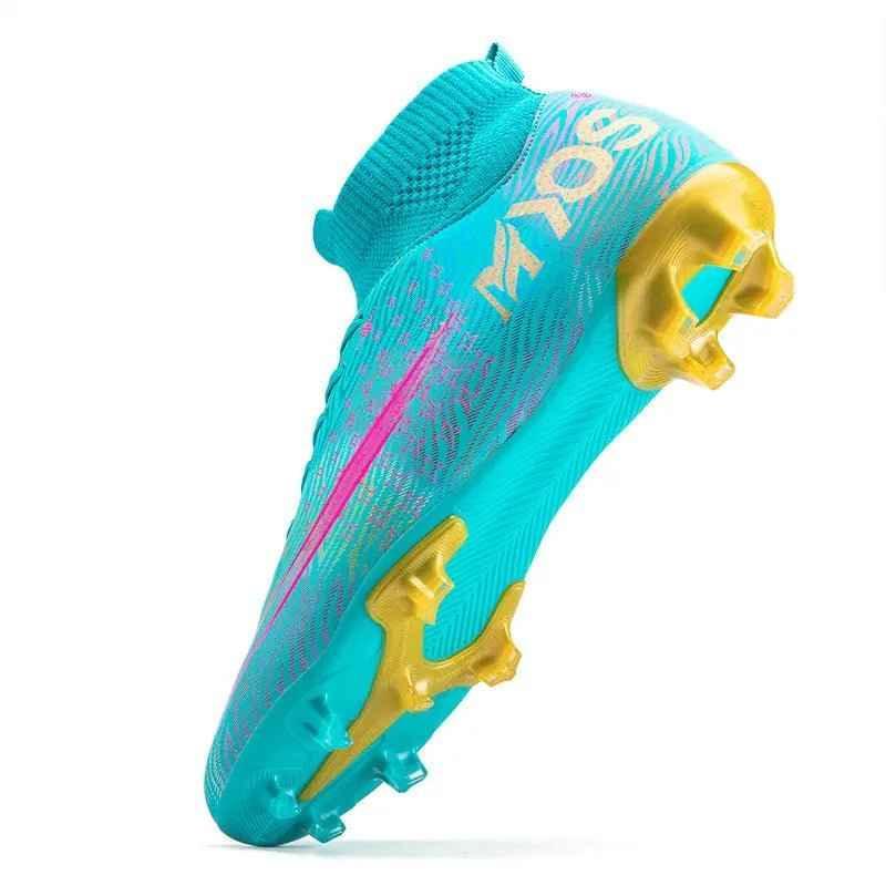 Mens Leather Upper Football Shoes