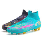 Mens Leather Upper Football Shoes