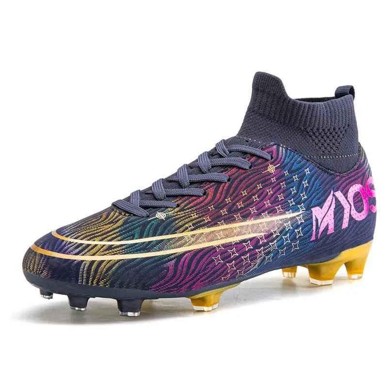 Mens Leather Upper Football Shoes