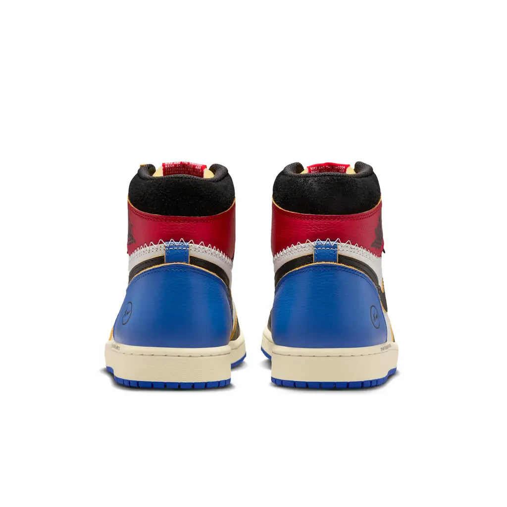 Air Jordan 1 Retro High OG SP Fragment X Union LA Varsity Red Sport Royal Trainers