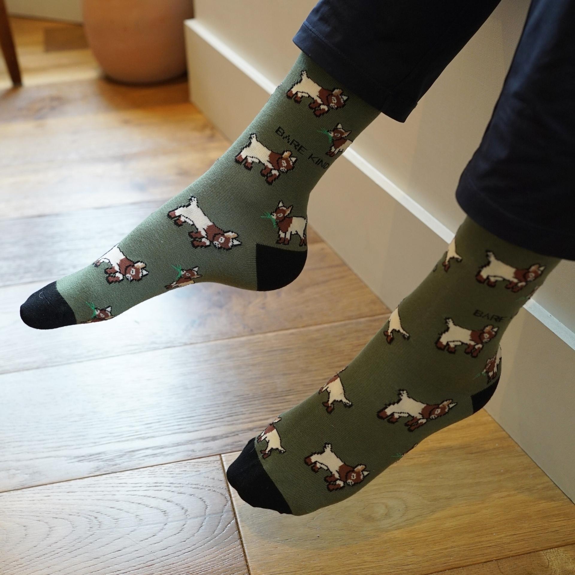 Bare Kind Farm Animals Bundle of 3 Bamboo Sock Set