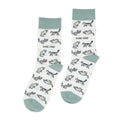 Bare Kind Save the Green Cat Bamboo Socks